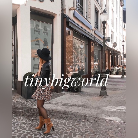 Zara floral mini dress. Size L - Picture 2 of 7